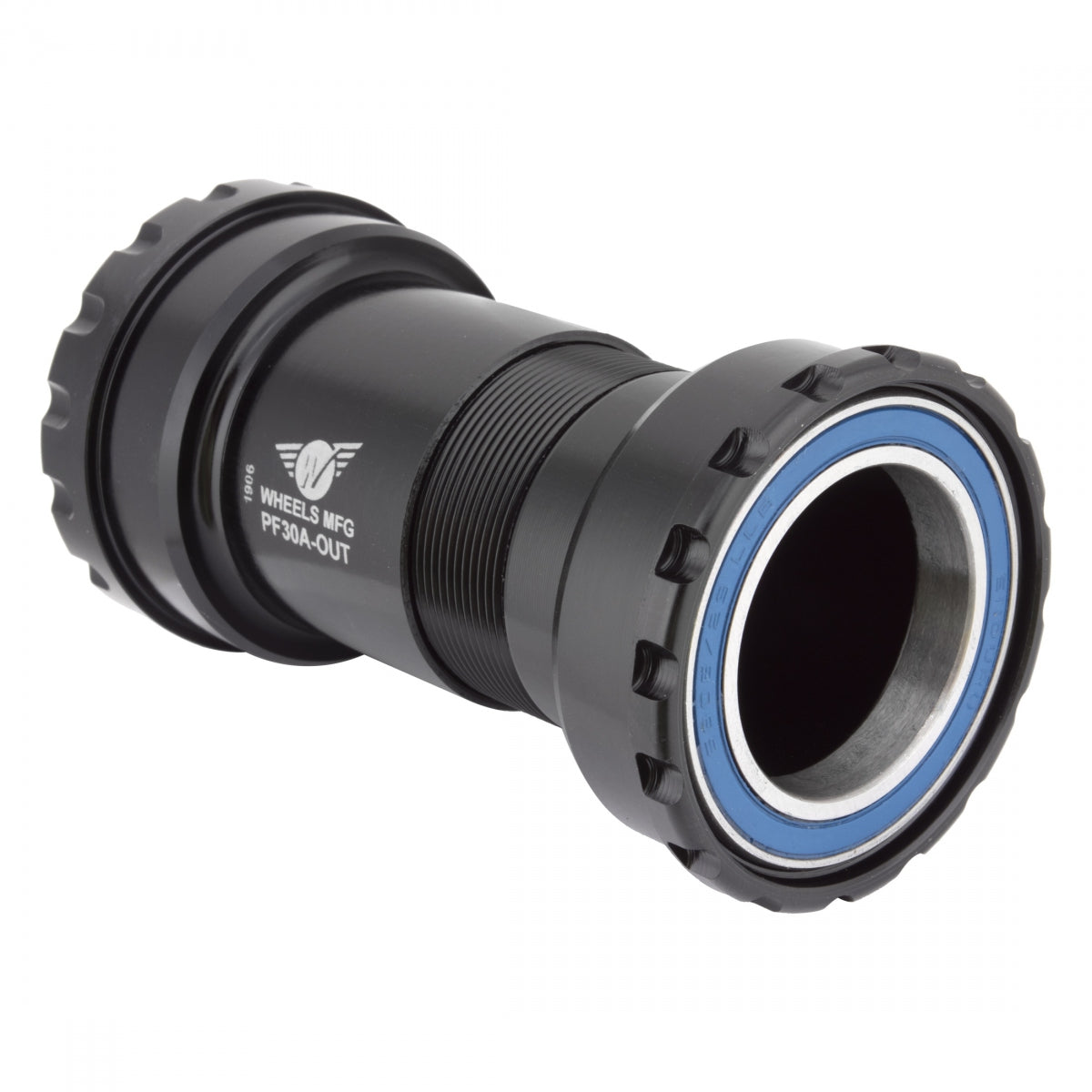 Wheels Manufacturing PF30 PressFit Thread Together Bottom Bracket PF30, Black