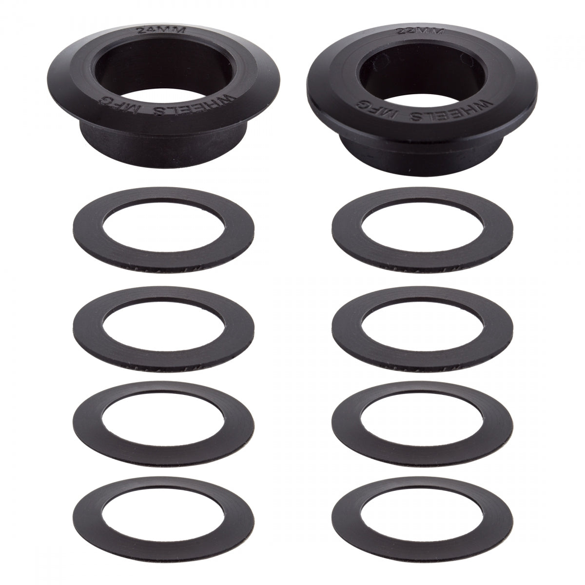 Wheels Manufacturing 386 EVO Adaptor Bottom Bracket BB30, 386EVO SRAM GXP, BB30