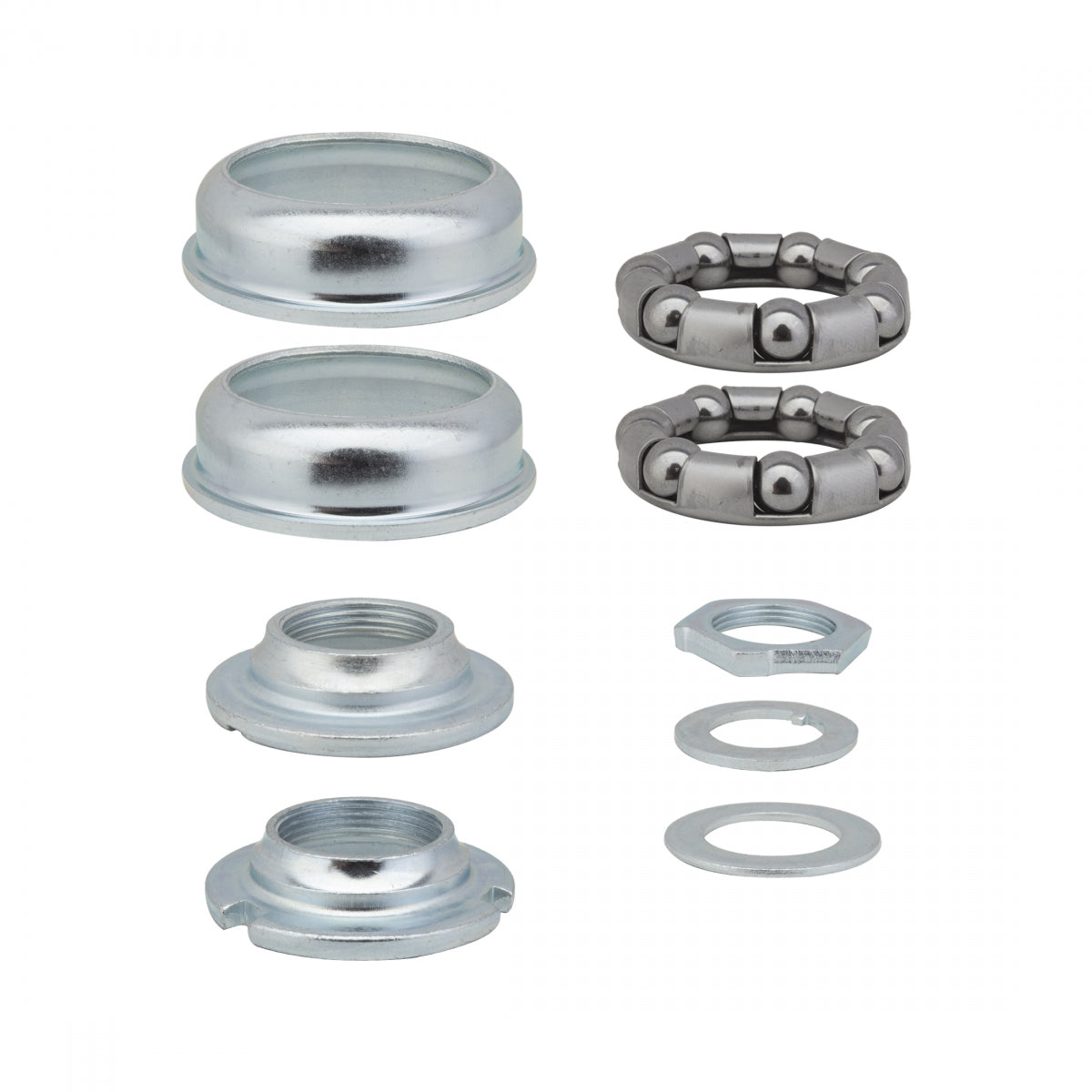 Sunlite Bottom Bracket Set, 24 TPI / 65mm, Silver