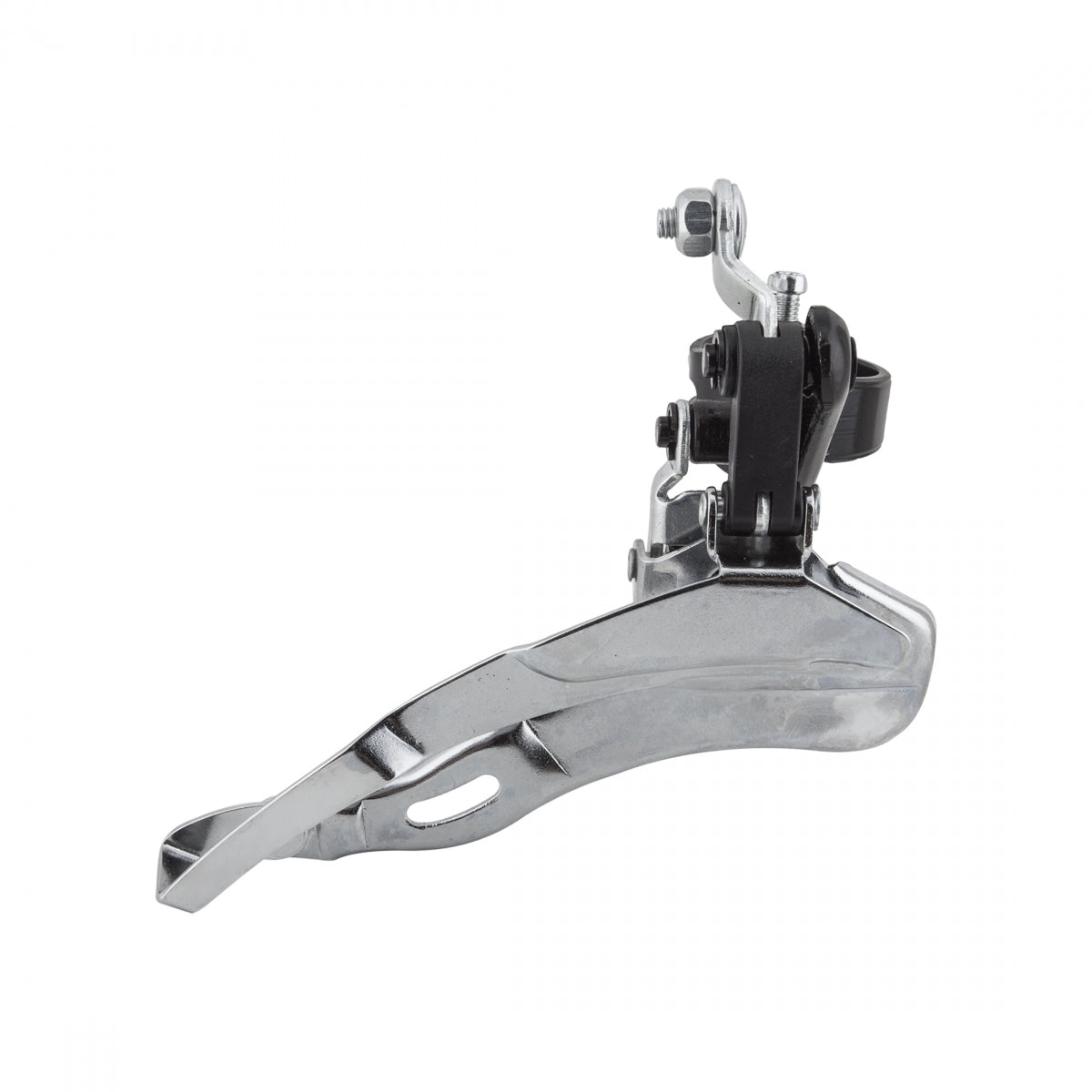 SunRace FD-M2A BP Triple Front Derailleur, 48T, 28.6-31.8, Silver/Black