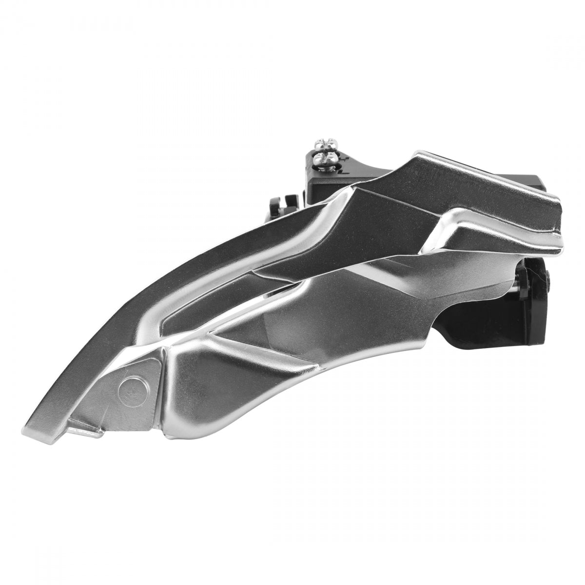 Sunrace FD-MS28 DP Triple Front Derailleur, 10sp, 28.6-34.9, Silver/Black