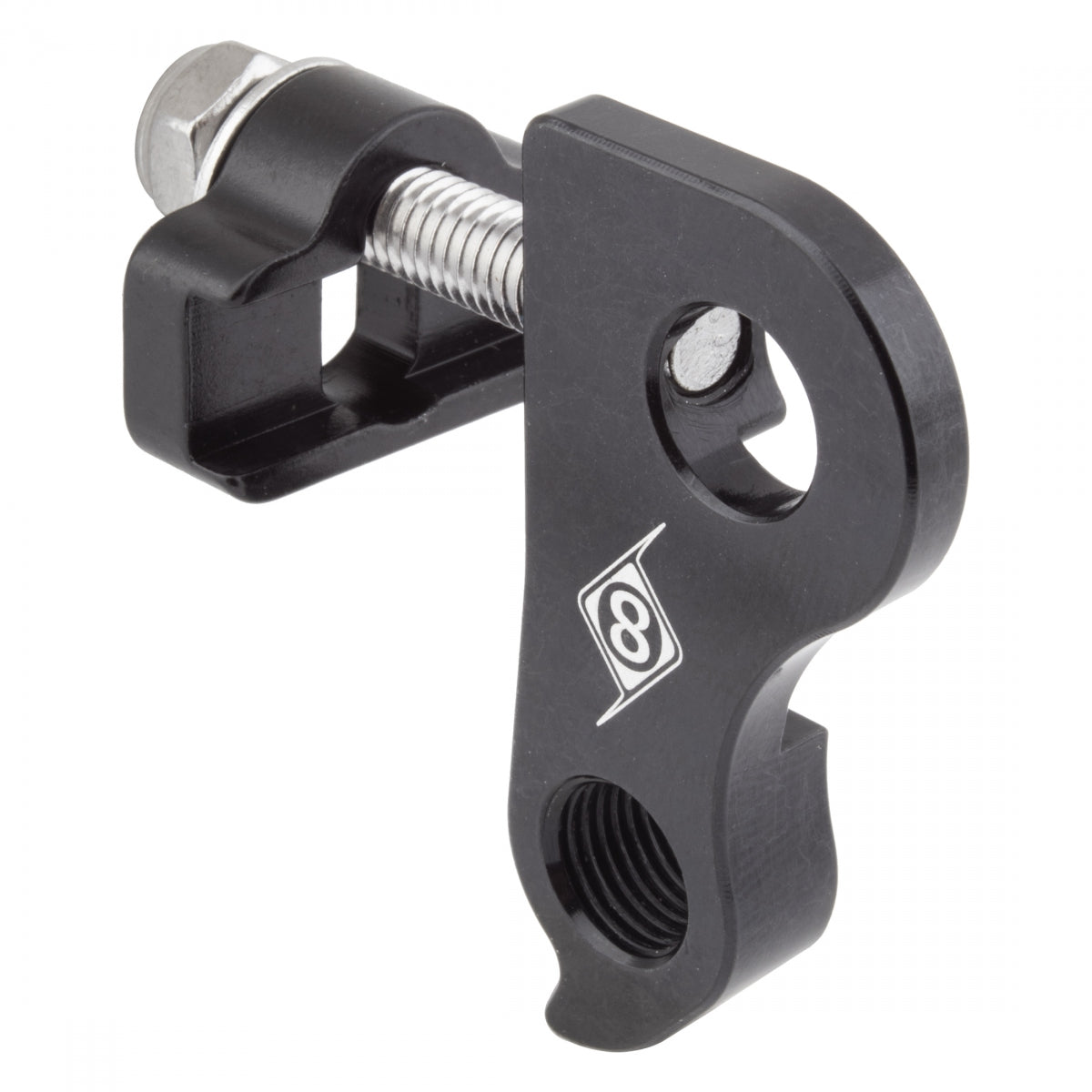 Origin8 Road Derailleur Hanger & Chain Adjuster, Horizontal, 3/8", Black