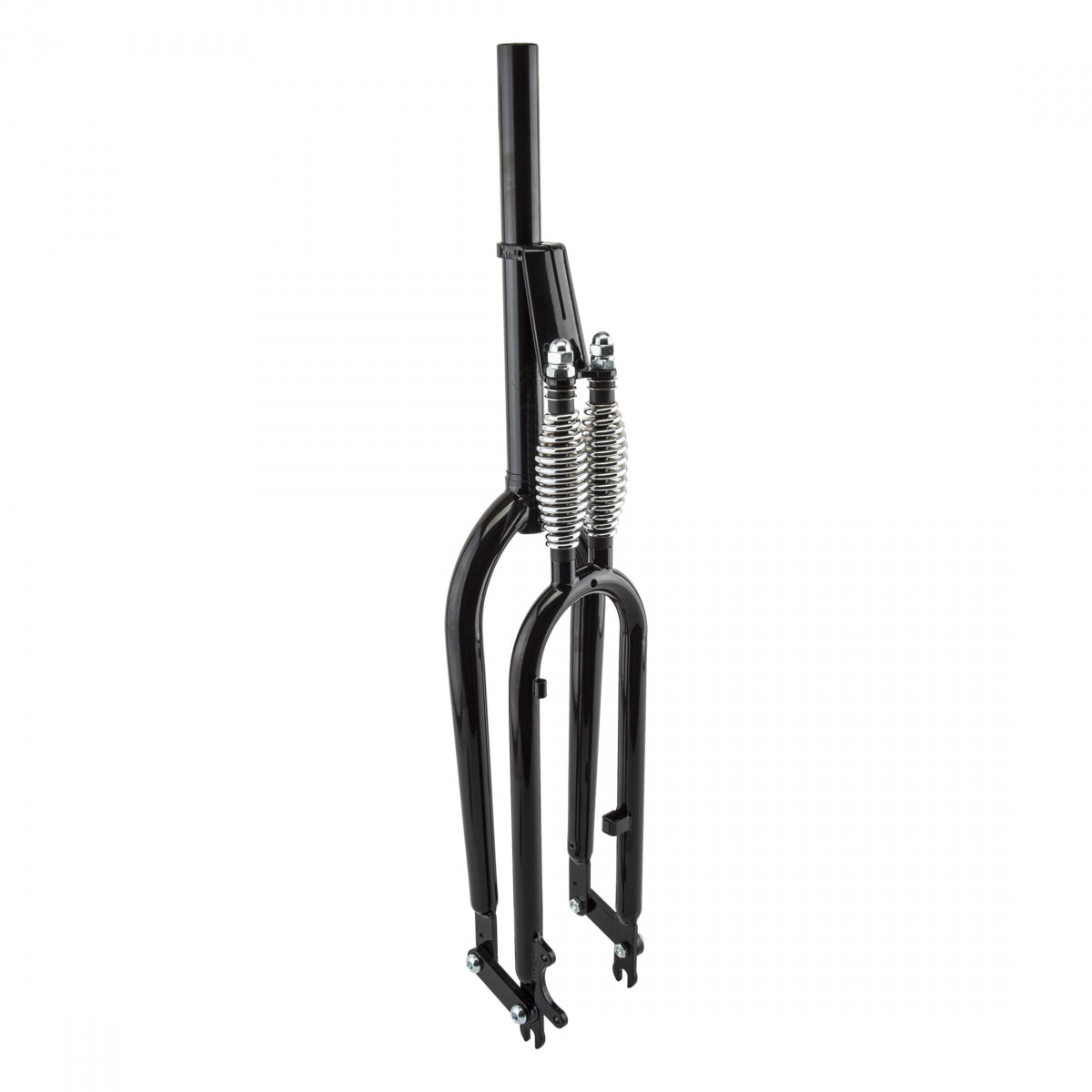Sunlite Deluxe Springer Replica Fork, 26", Threadless, 300mm Steerer x 28.6mm x 30mm Race Diameter, Disc or Drum Brake Mount, Black