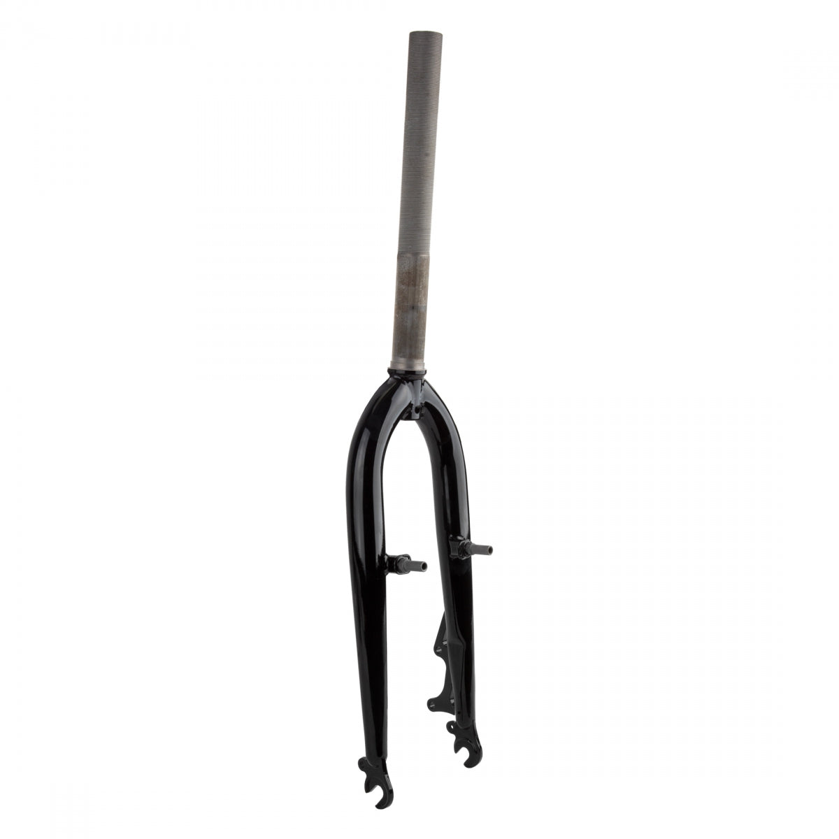 Sunlite 20" Recumbent Fork, V/Disc Brake Mount, Chromoly, 250mm Steerer x 155mm Thread x 22.2 x 27.0mm Race Diameter, Black