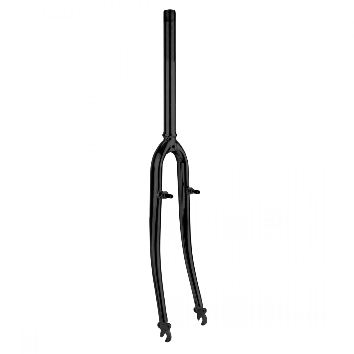 Sunlite 1" Threaded Hybrid Replacement Fork, 700c, 200x120x22.2x27.0, Hi-Tensile, Black