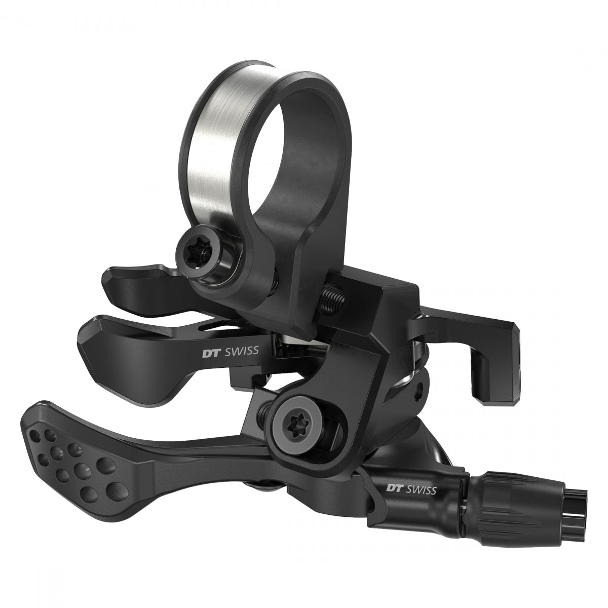 Fork Dt Lockout Lever Lh Remote L3 Dblstage W/Matchmaker Bk