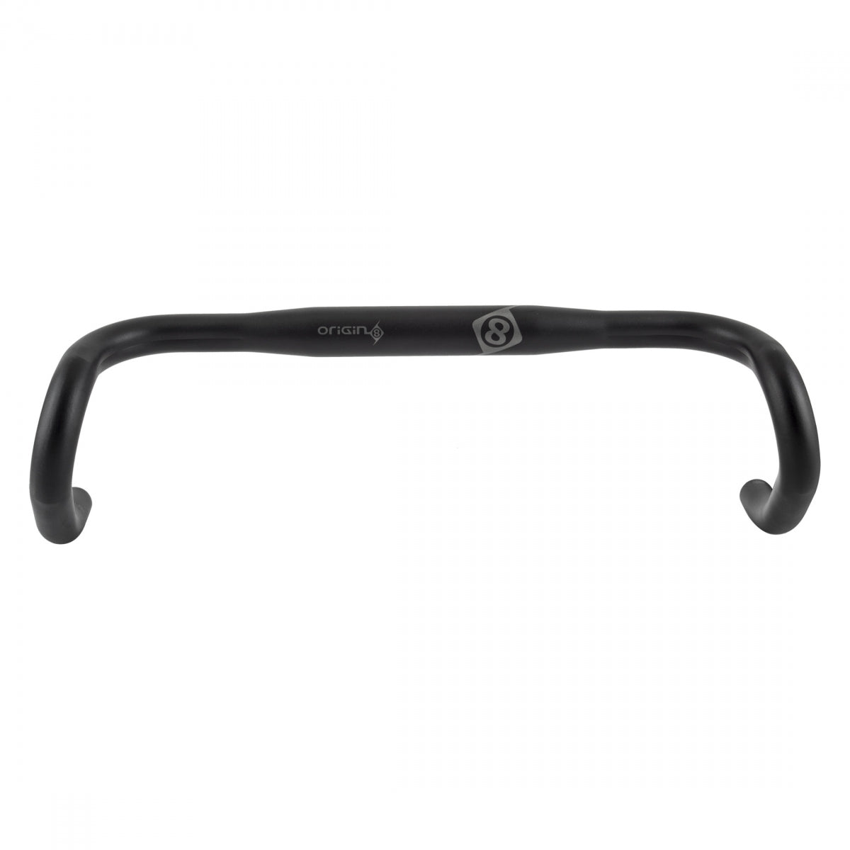 Origin8 Flare II Road Handlebar, 440mm Wide, 31.8mm, Black, 31.8x440, AL6061
