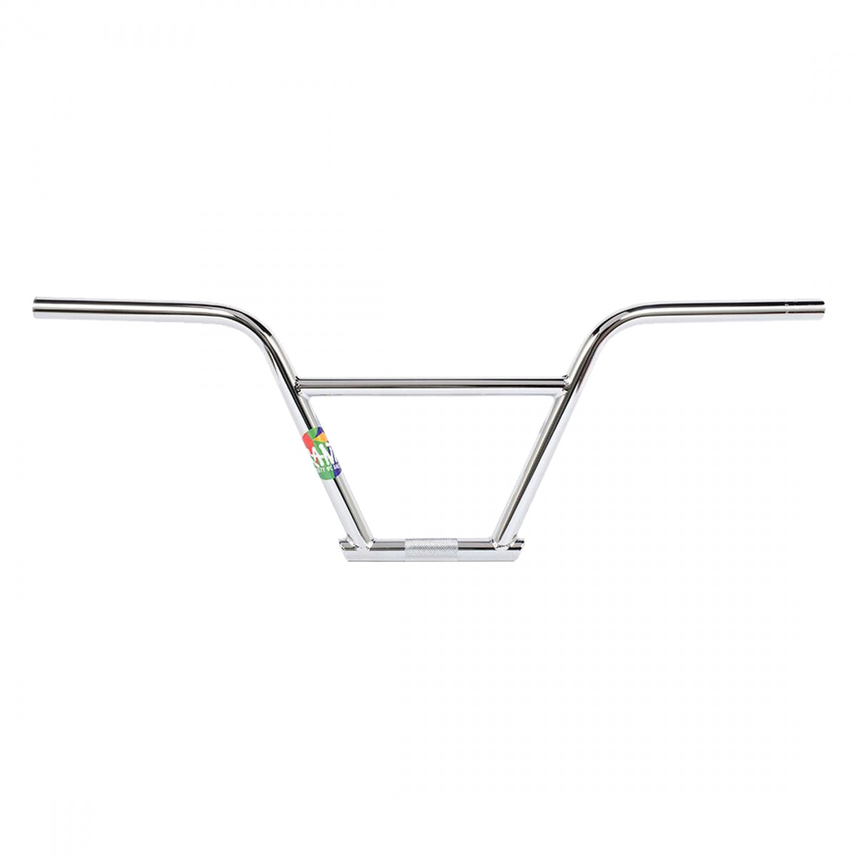 Rant Nsixty 4PC BMX Handlebar, 9", 22.2mm, Chrome, Chromoly