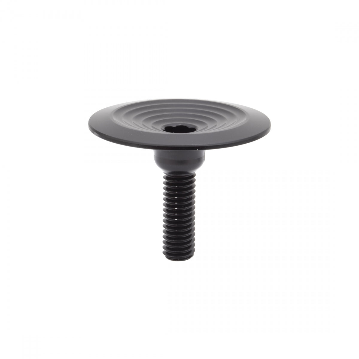 Head Part Absolute Black Ahd Cap 1-1/8 W/Bolt Black