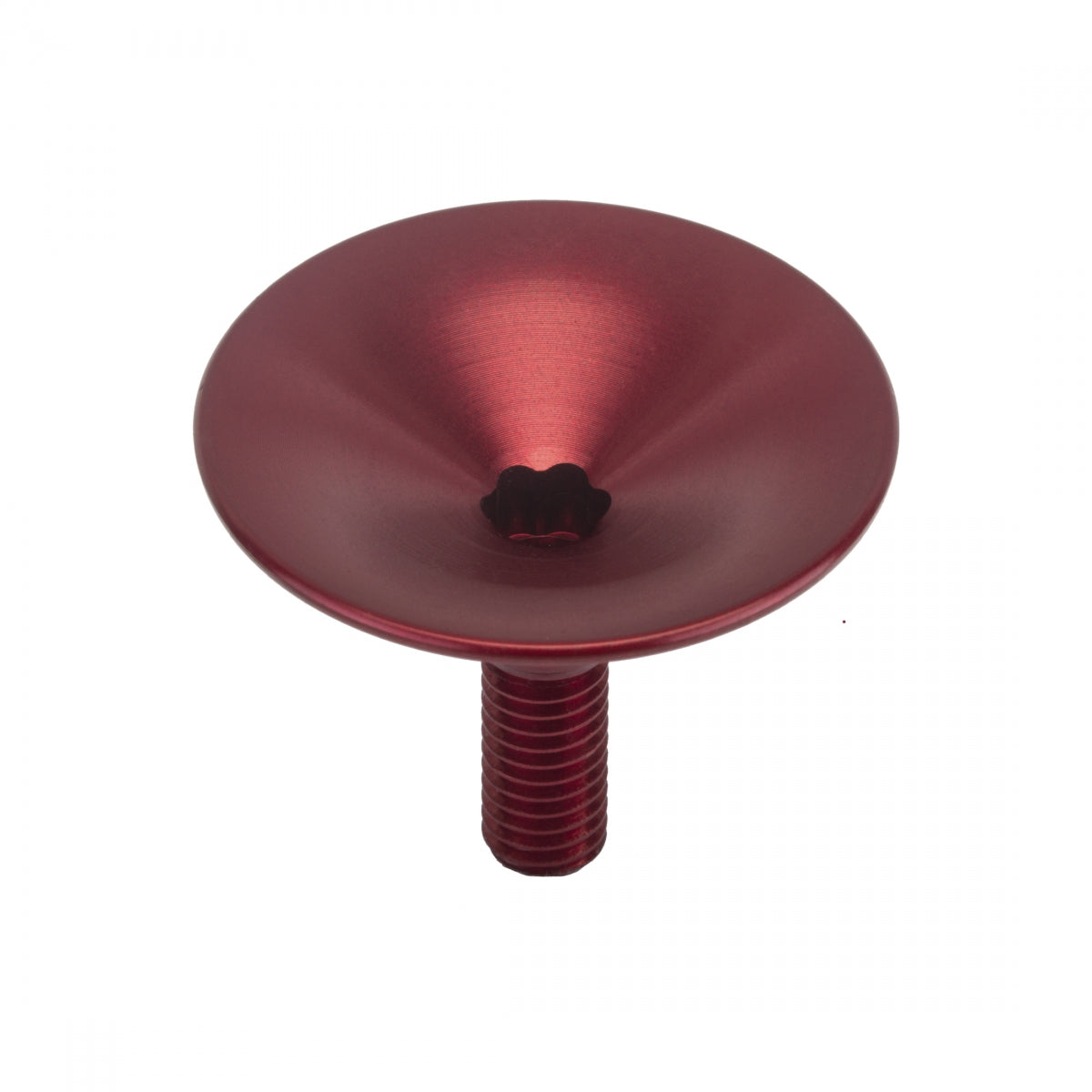 Head Part Absolute Black Ahd Cap 1-1/8 W/Bolt Rd