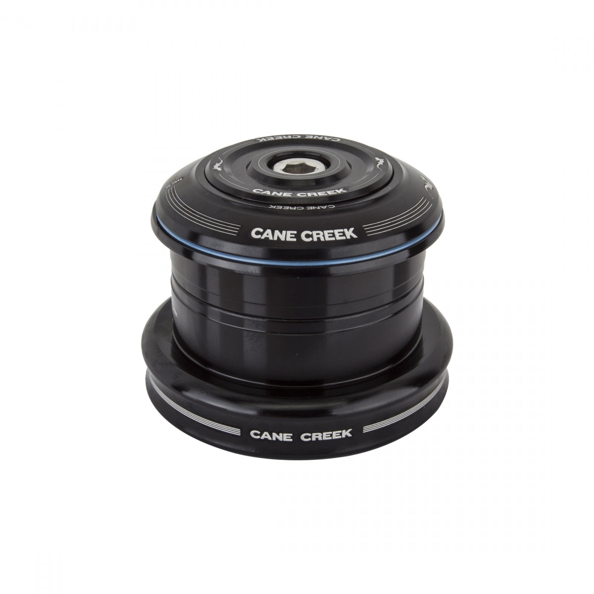 Headset Cc Semi-Int 40Series 1-1/8X1.5 44Mmext Cup Cart 40Mmcrown Taper Steerer Black Zs44/28.6|Ec44/40