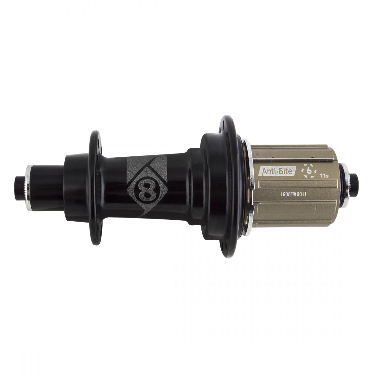 Hub Rr Origin8 Rd1110 Elite Qr 24X130 11S Cass Shi Sb Black No Skewer