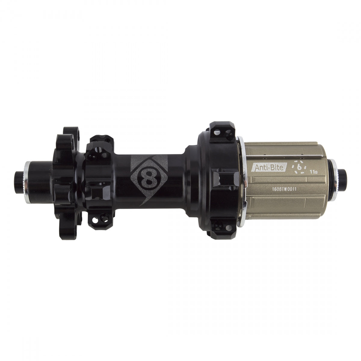 Hub Rr Origin8 Rd1110 Elite Qr 6B 24X135 11S Cass Shi Sb Black No Skewer Straight Pull