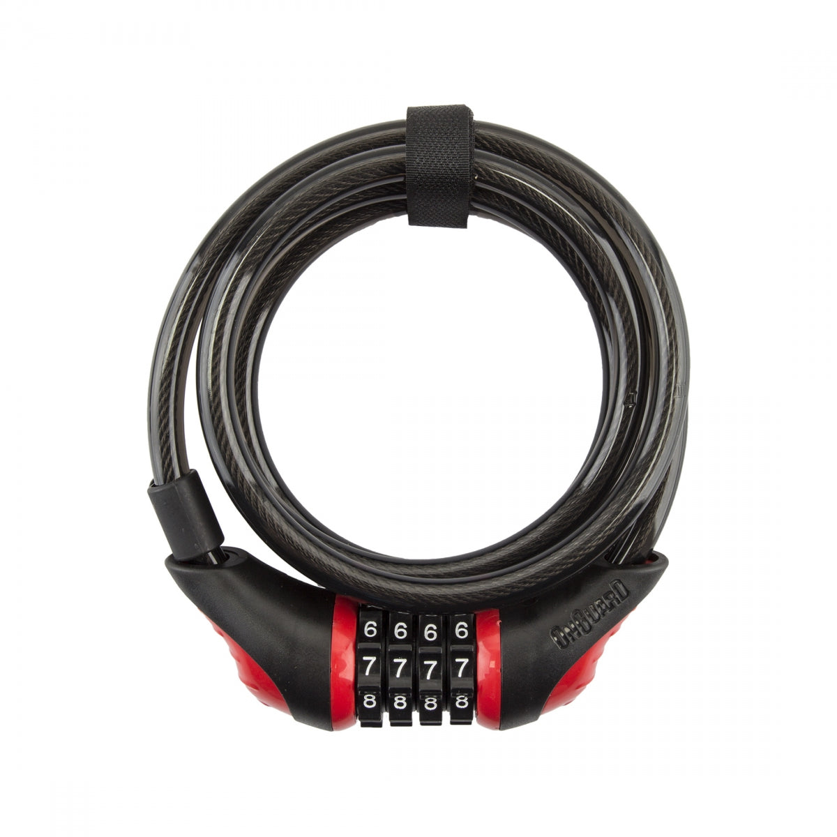 Lock Og Cbl 8160 Neon Combo Coil 6Fx10Mm W/Brkt Rd