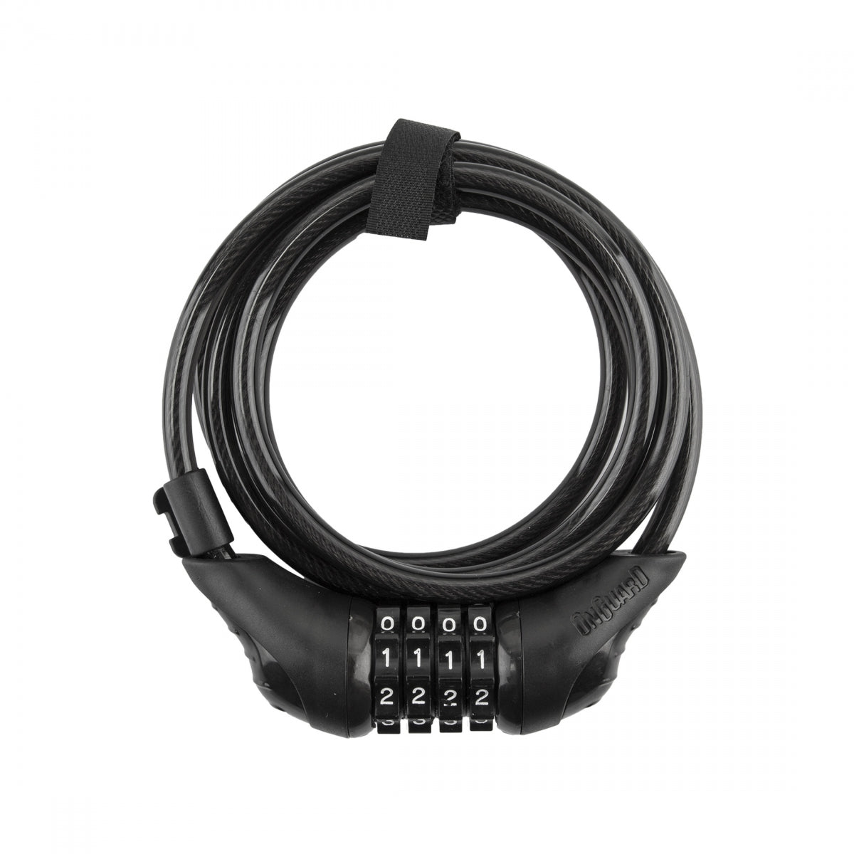 Lock Og Cbl 8161 Neon Combo Coil 6Fx8Mm W/Brkt Black