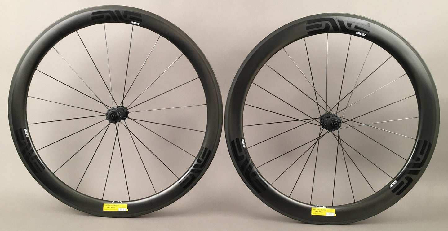 Enve 4.5 SES Carbon Fiber Road Bike Wheels Ceramic Hubs Shimano