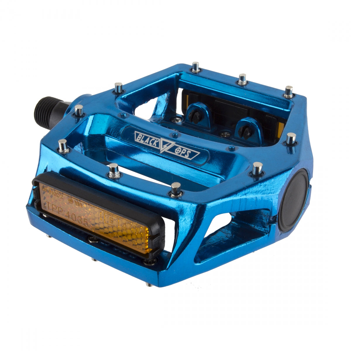 Black Ops Aly Chromoly Ano Clipless Pedals 9/16" Blue