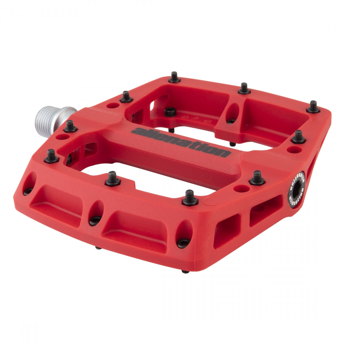 Alienation An Foothold Clipless Pedals 9/16" Red