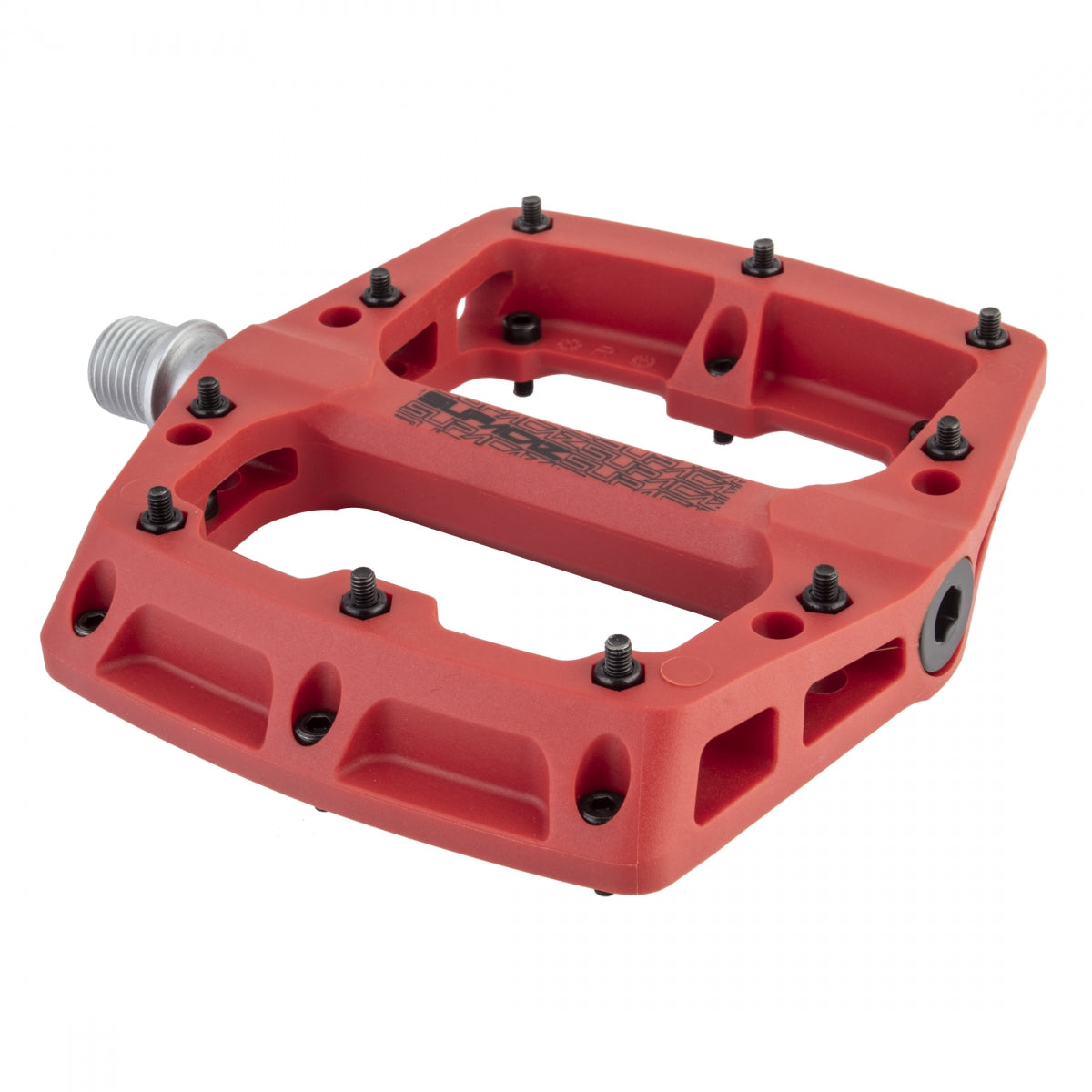 Supacaz Smash Dh Thermopoly Clipless Pedals 9/16" Red