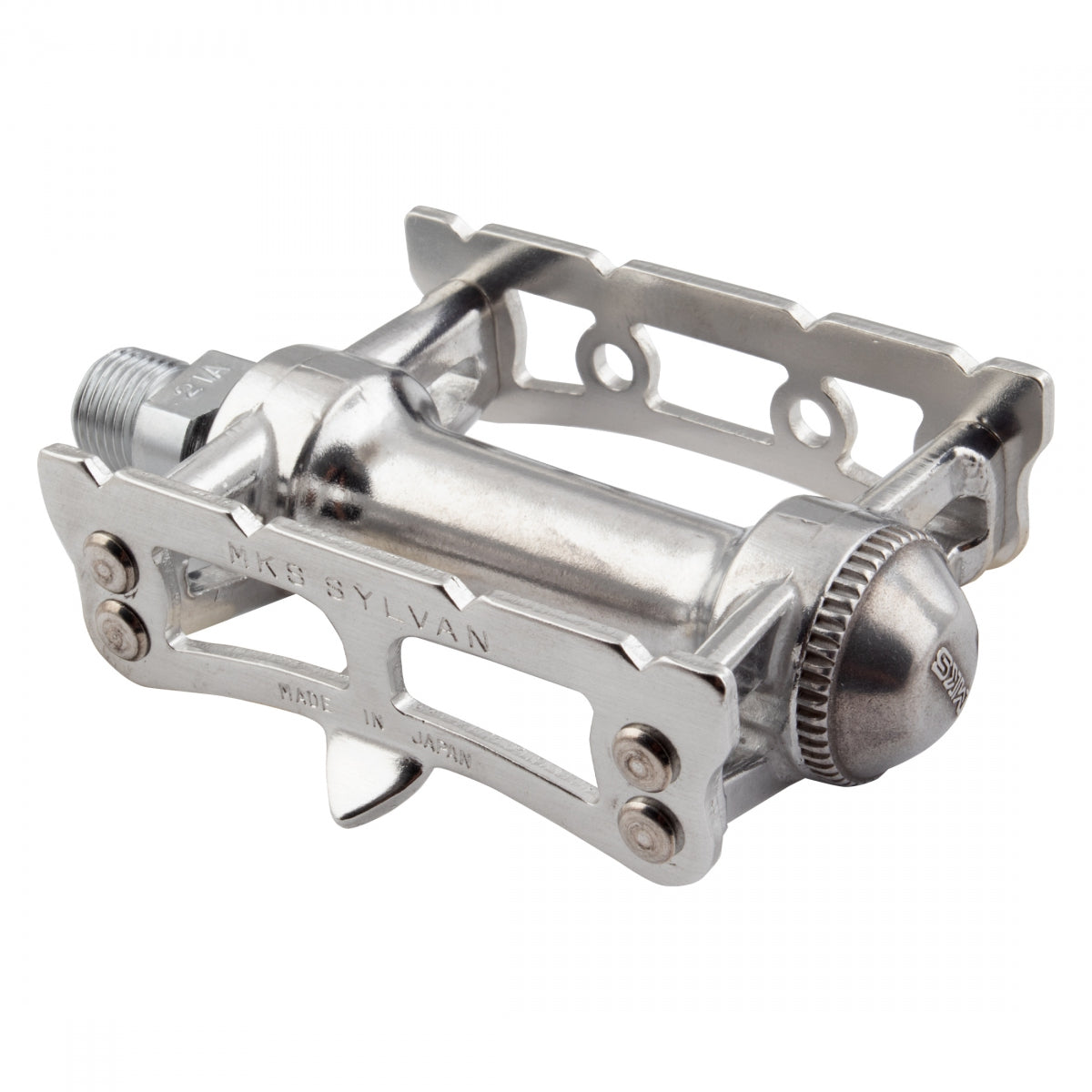 MKS Sylvan Track Pedals Clipless Pedals 9/16" Silver