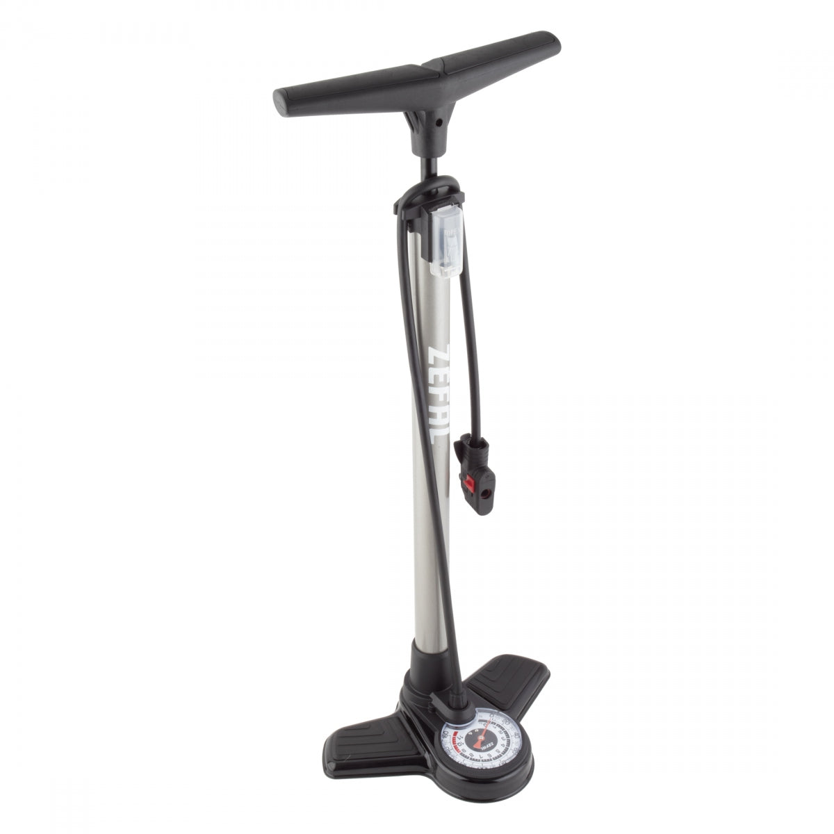 Pump Zefal Floor Profil Max Fp20 Stl 130Psi Gy/ Black