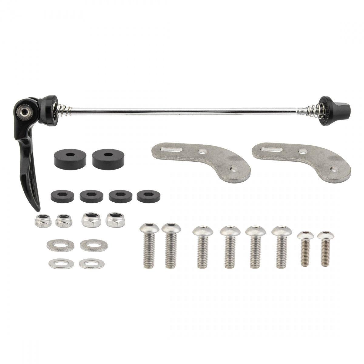 Bike Rack Rr Tubus Qr Bracket Kit Black/Sl