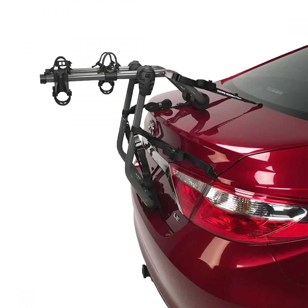 Hollywood Racks Baja Trunk Strap On Rack, 2Bike, Black Velo Mine