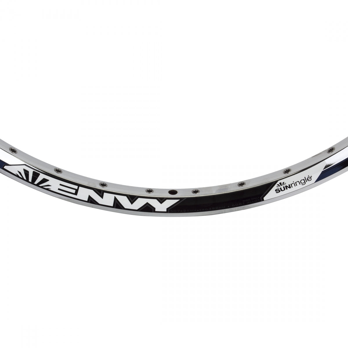 Sun Ringle Envy-Ft 24 in Bicycle Rim Silver 36H Disc Brake