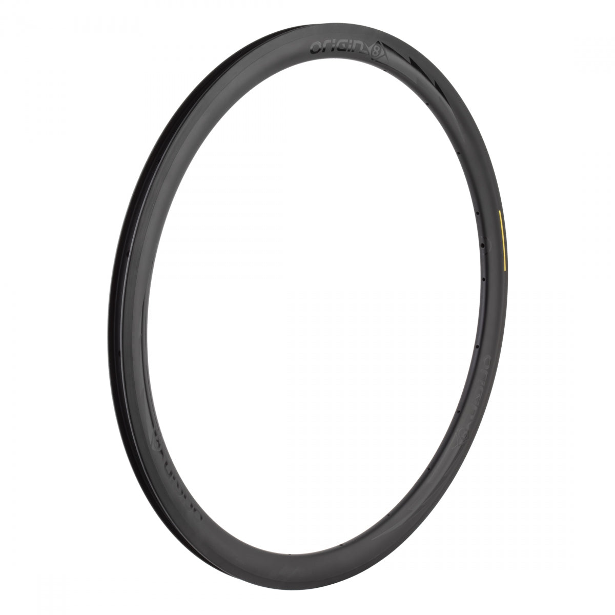 Origin8 Origin8 700C .5X38 Bolt 700C Carbon Fiber Bicycle Rim Black