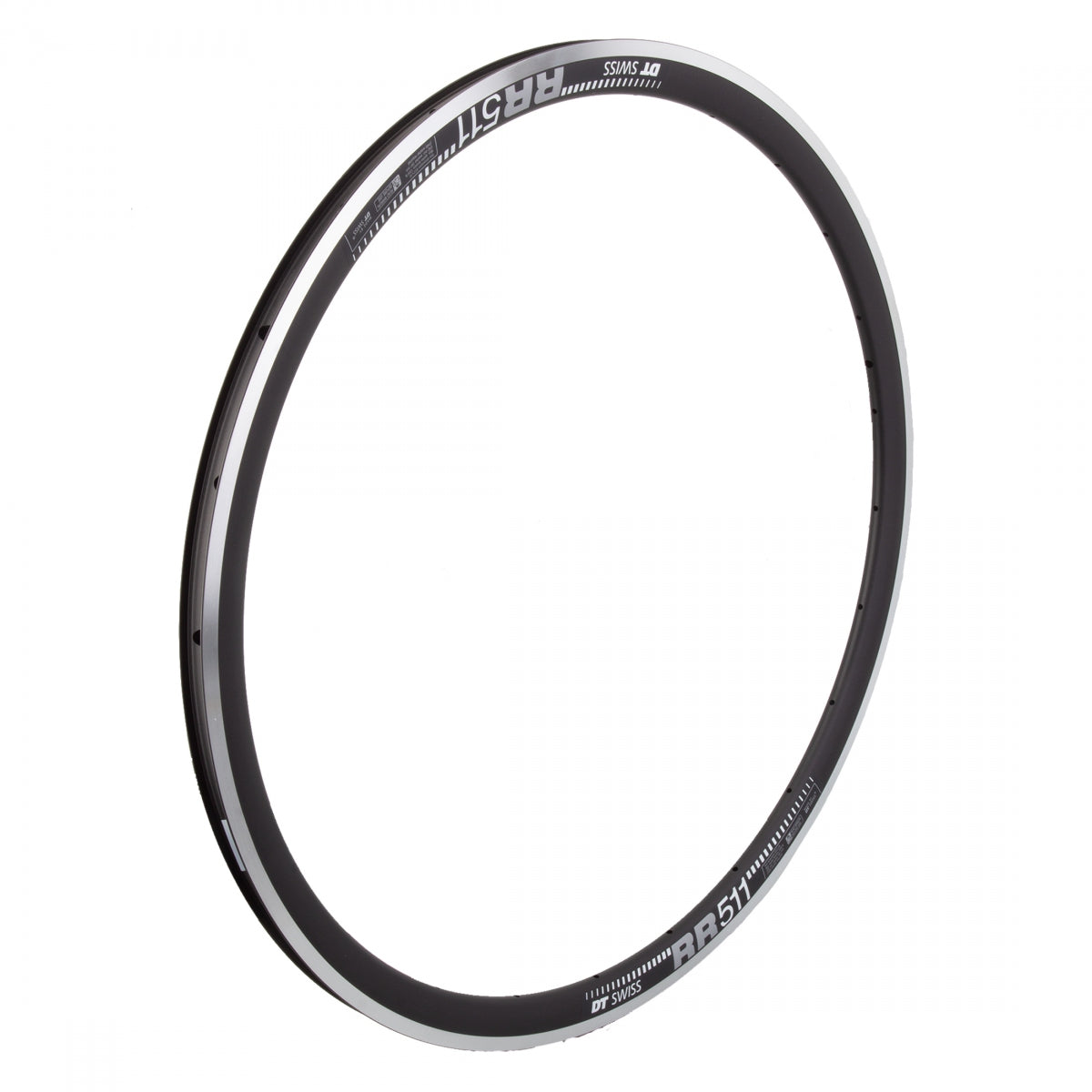 DT Swiss Dt 700C Rr511 700C Bicycle Rim Black Rim Brake