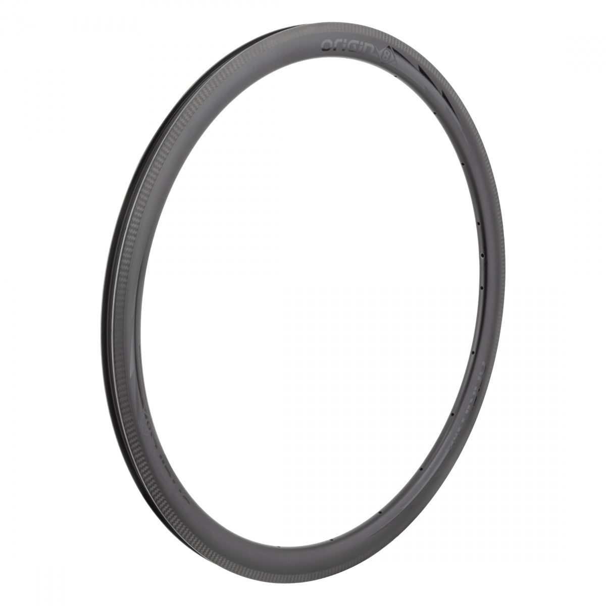 Origin8 Origin8 700C 622X19X38 Bolt 700C Carbon Fiber Bicycle Rim Black