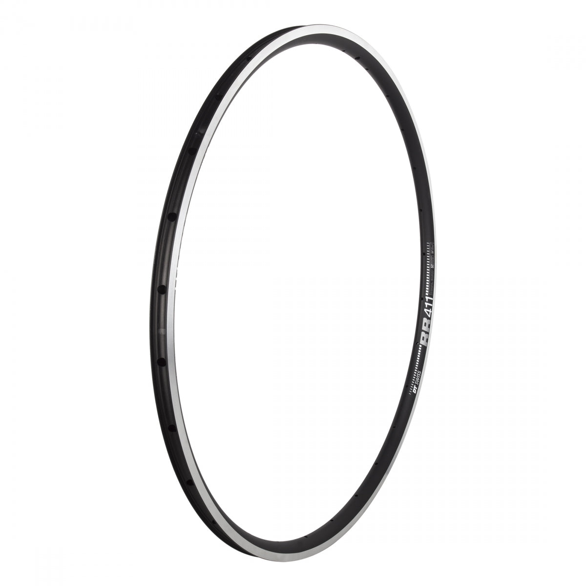 Rim Dt 700 622X18 Rr411 Asym 28 Black/Msw Pv Weld Tbls W/Nipples & Washers