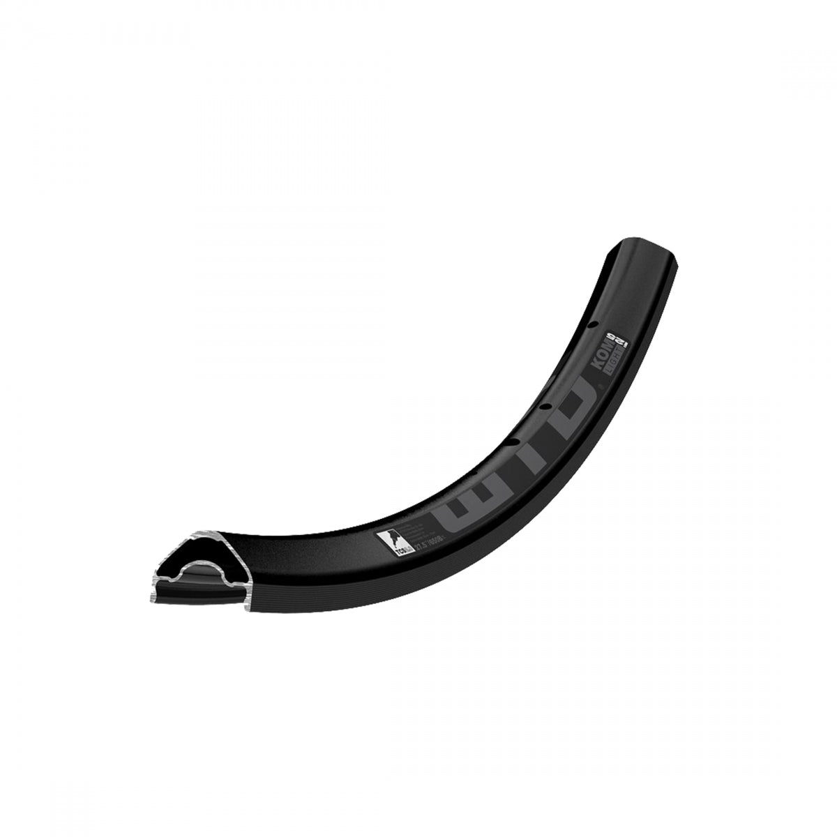 Wtb KOM Light 700C Bicycle Rim Black 32H Disc Brake