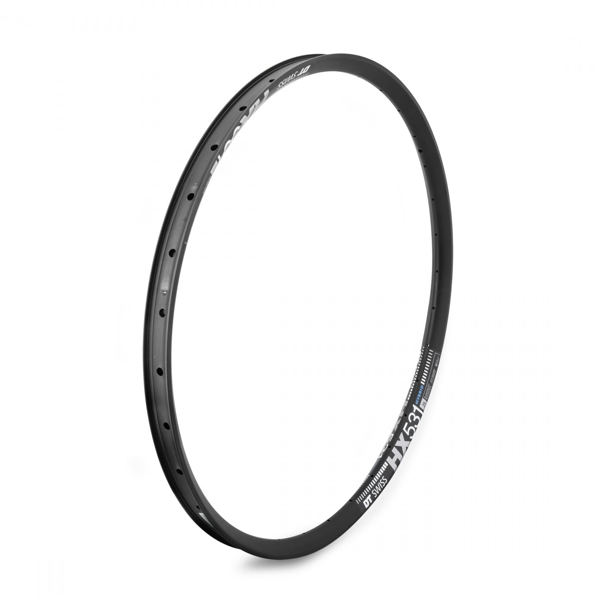 DT Swiss Dt 29 Hx531 Tbls 700C Bicycle Rim Black 32H Disc Brake