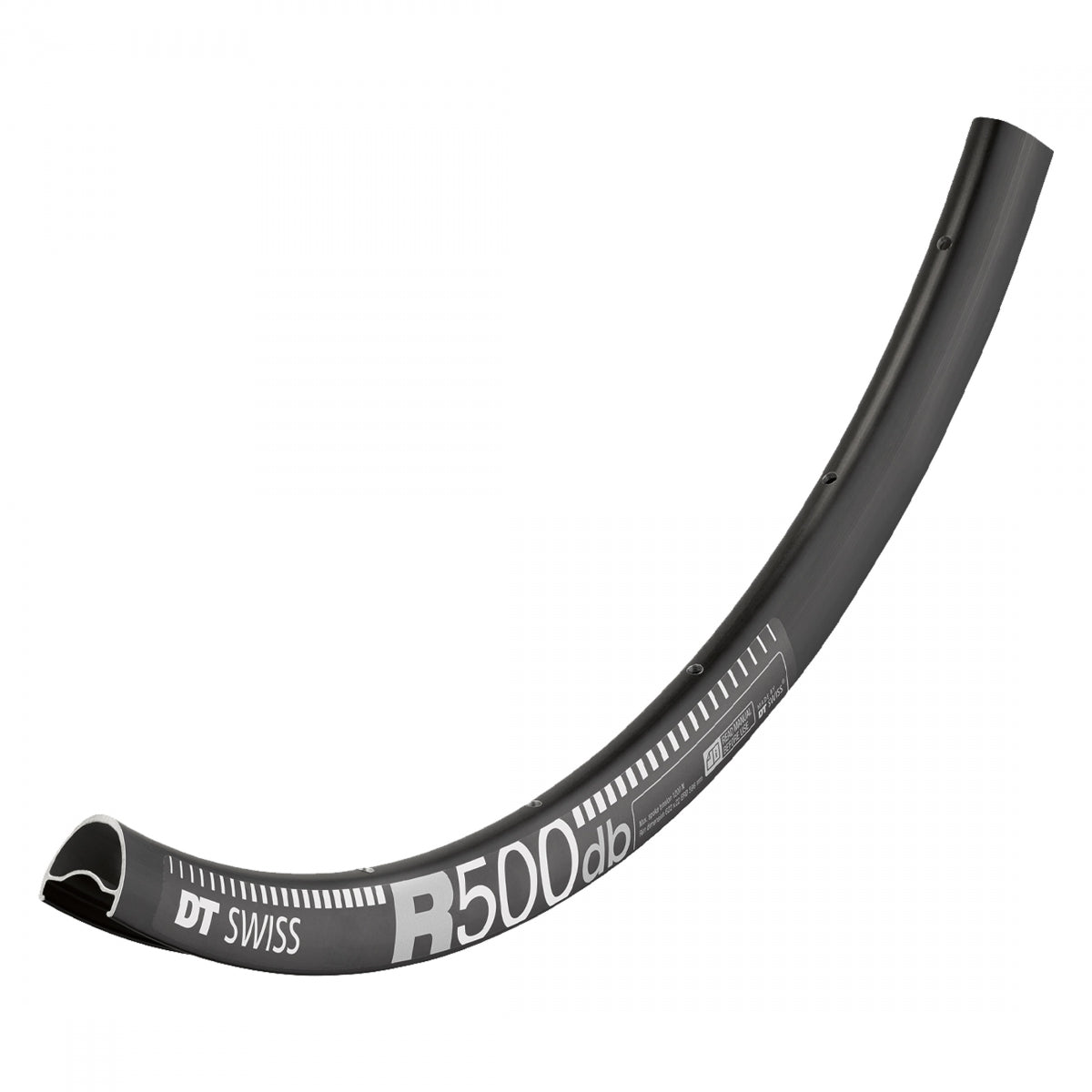 DT Swiss Dt 29 R500 Tbls 700C Bicycle Rim Black 32H Disc Brake