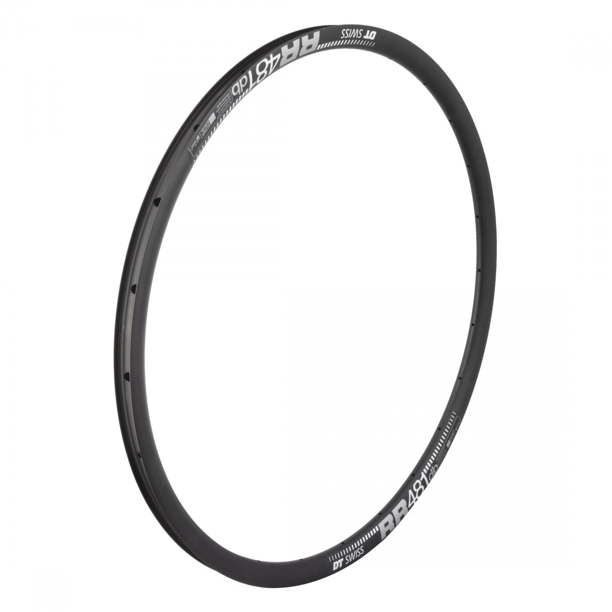 DT Swiss Dt 29 Rr481 Tbls 700C Bicycle Rim Black Disc Brake