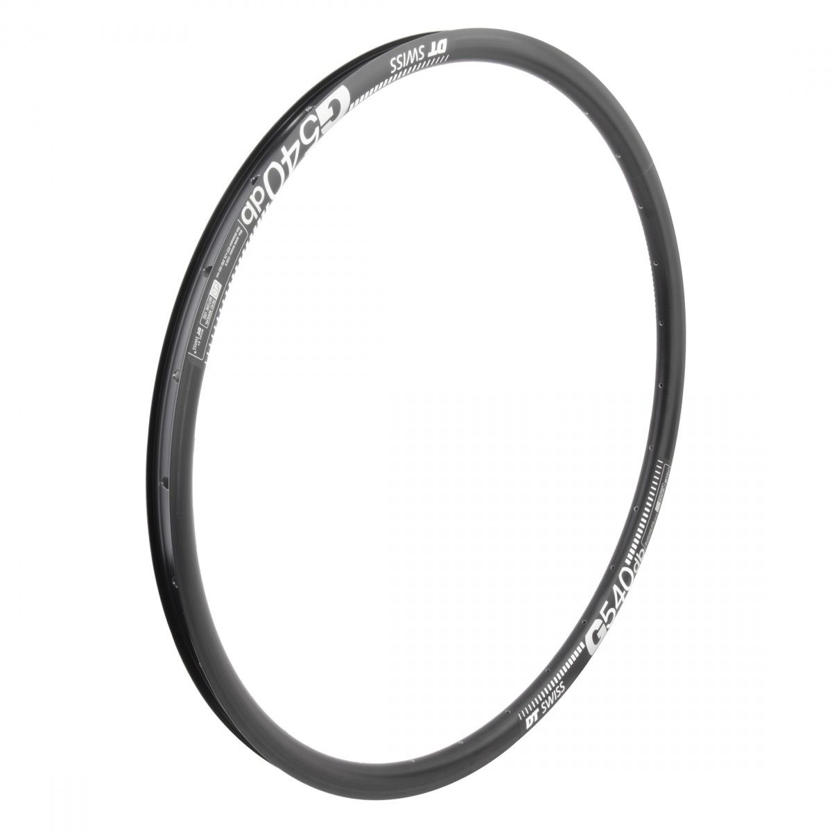 DT Swiss G540 700C Bicycle Rim Black Disc Brake