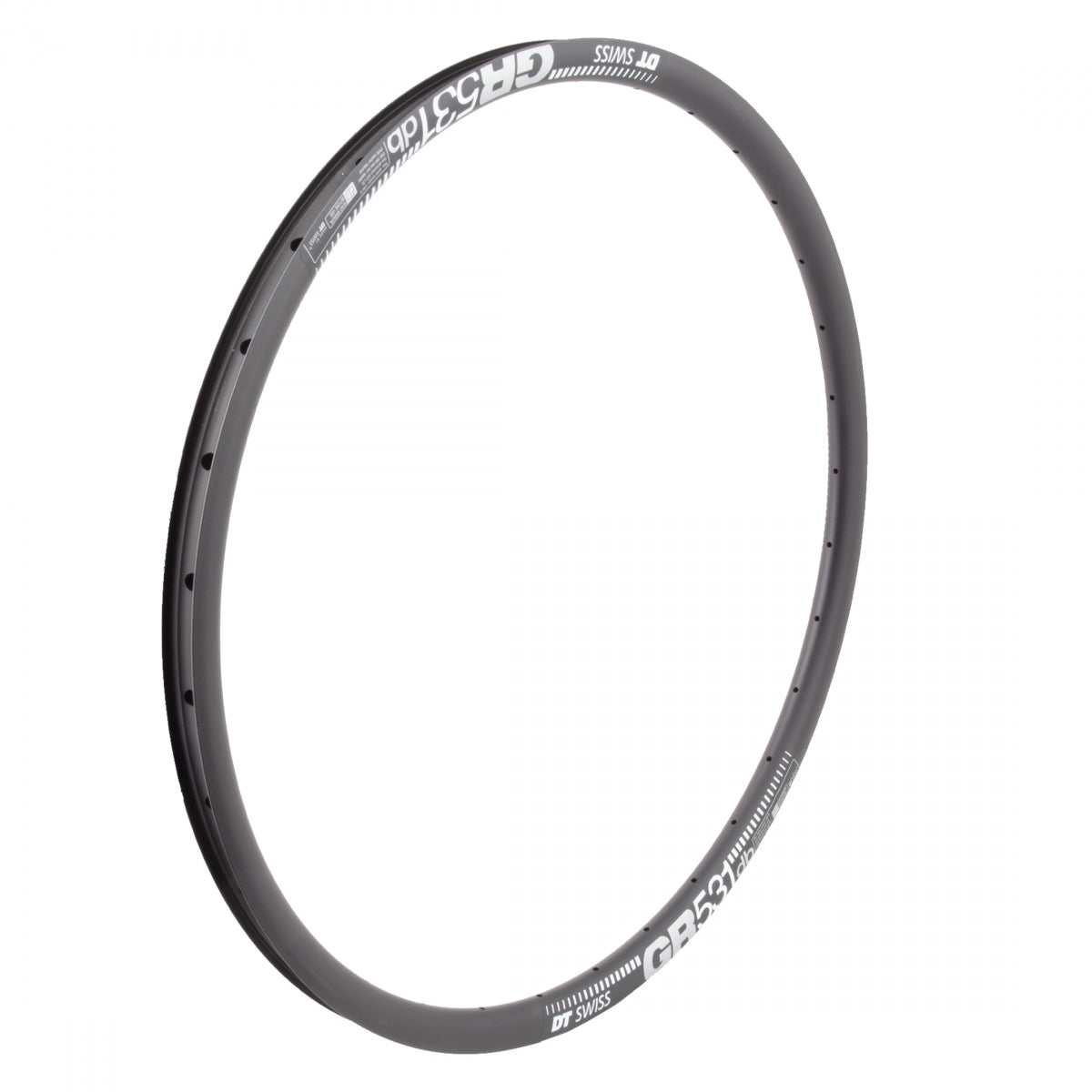 DT Swiss Dt 700 Gr531 K 700C Bicycle Rim Black 32H Disc Brake