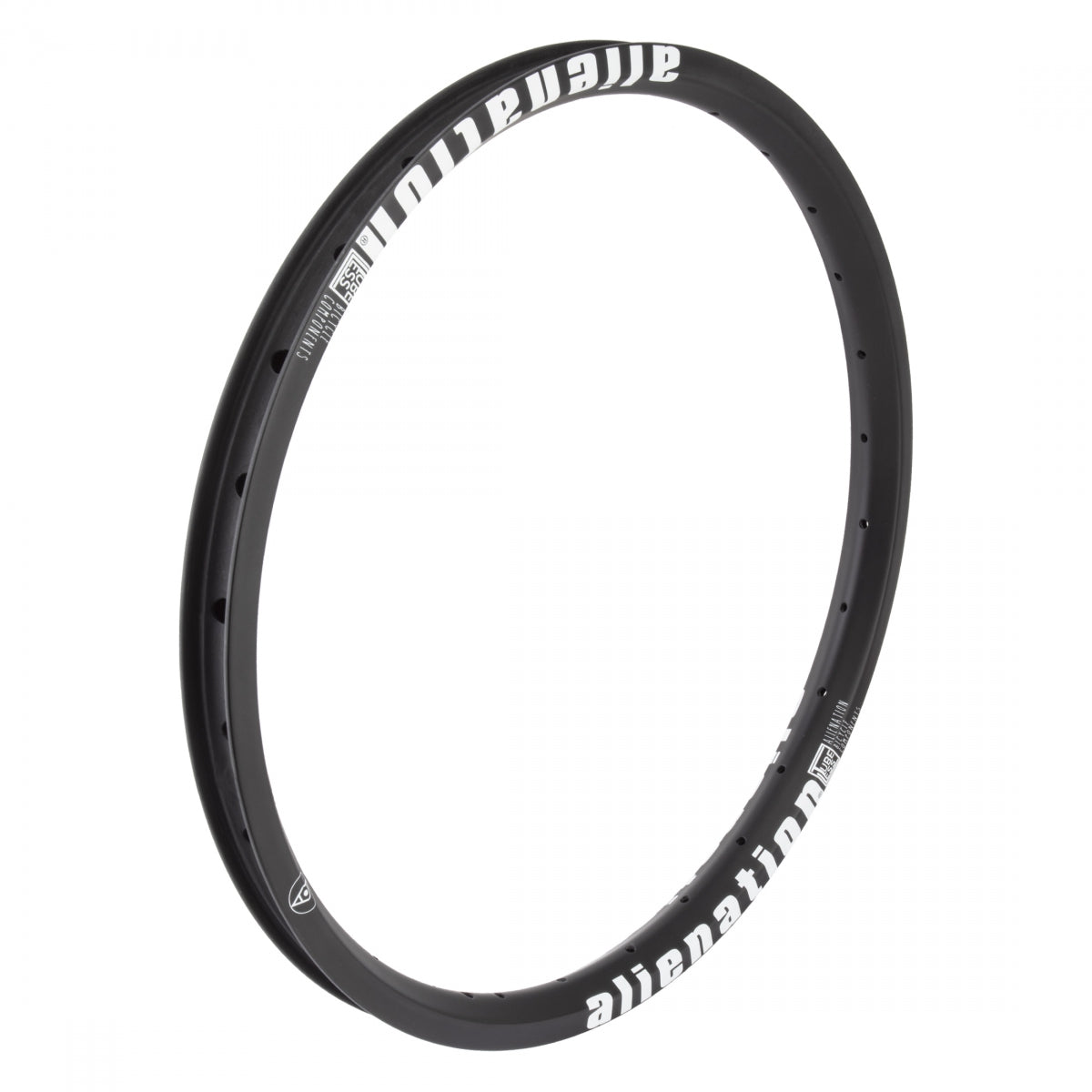 Alienation Acme Ud Carbon Tbls 20 in Carbon Fiber Bicycle Rim Black Disc Brake