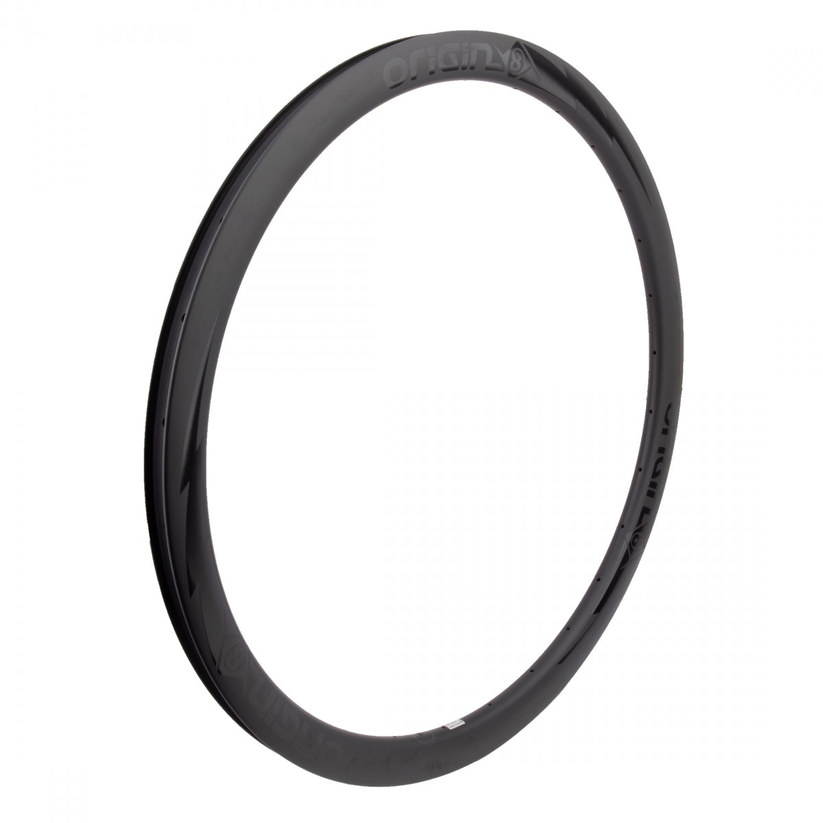 Origin8 Origin8 700C 622X21X38 Bolt 700C Carbon Fiber Bicycle Rim Black Disc Brake
