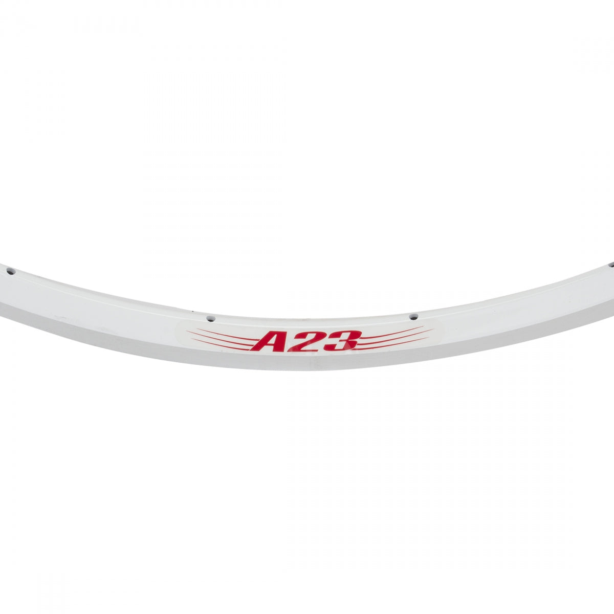 Velocity A23 700C Bicycle Rim White 20H Rim Brake