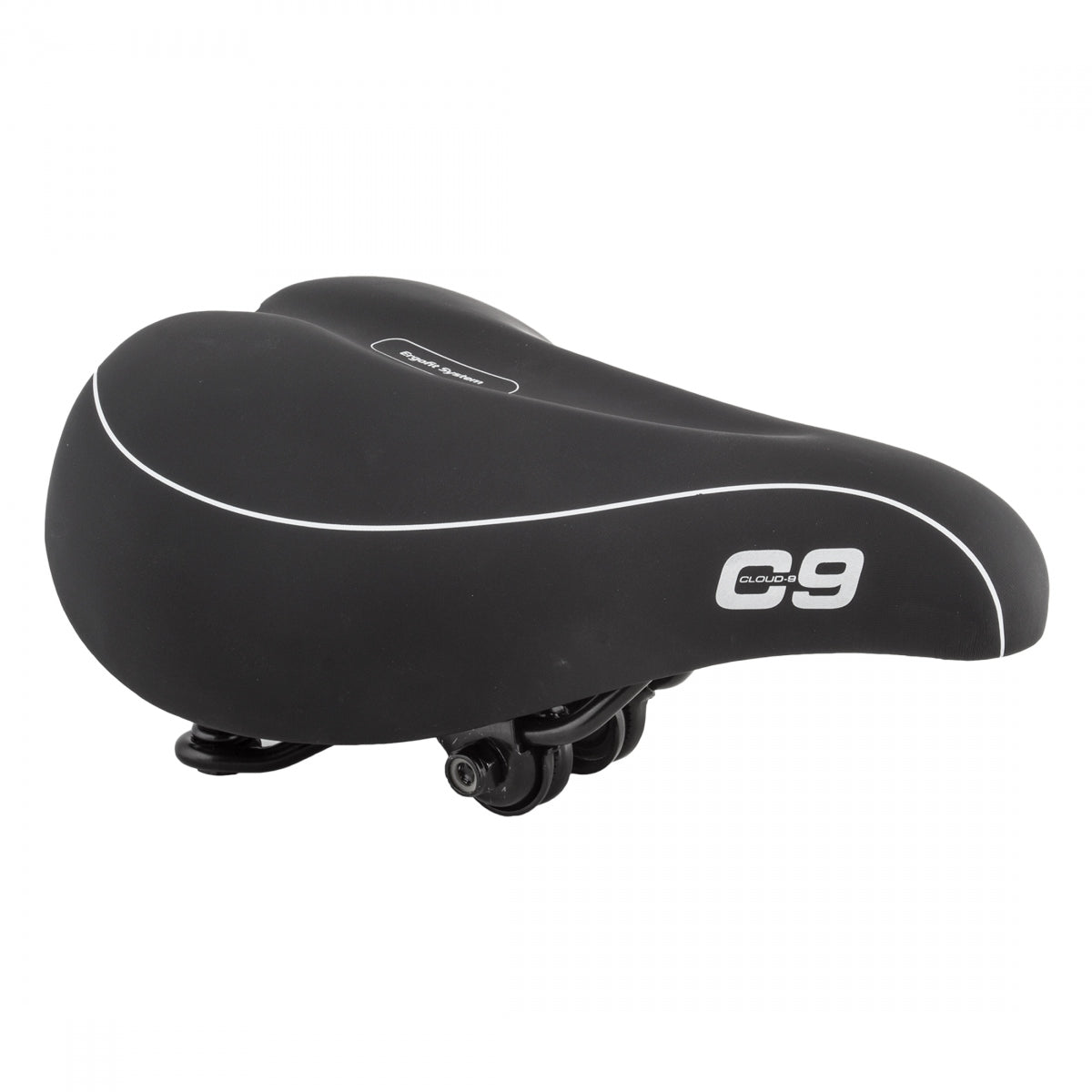 Cloud-9 C9 Comfort Web Spring Soft Touch Vinyl Wr Saddle Black