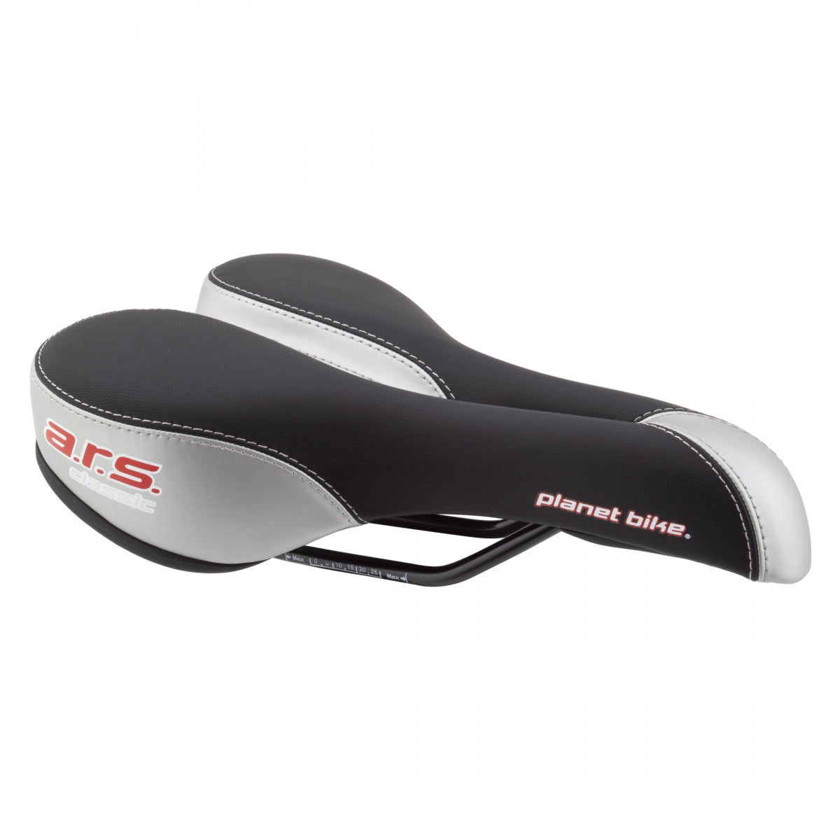 Saddle Pb Ars Mens Silver/Bk