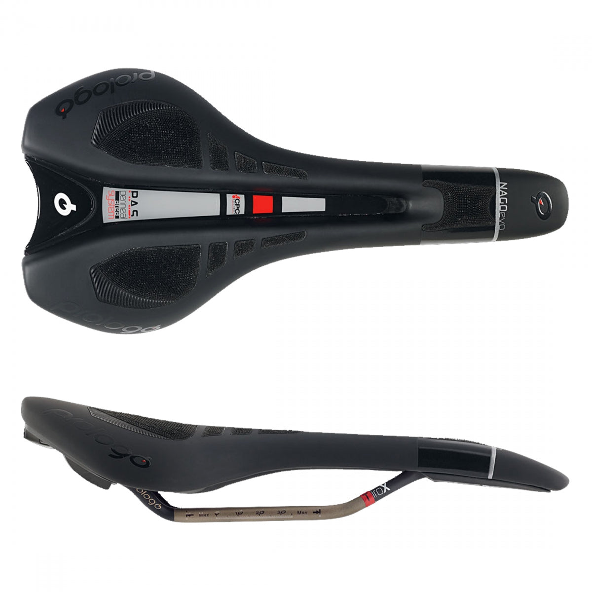 Prologo Nago Evo Pas Cpc Tirox 141 Comfort 134mm Steel Rail Saddle Black
