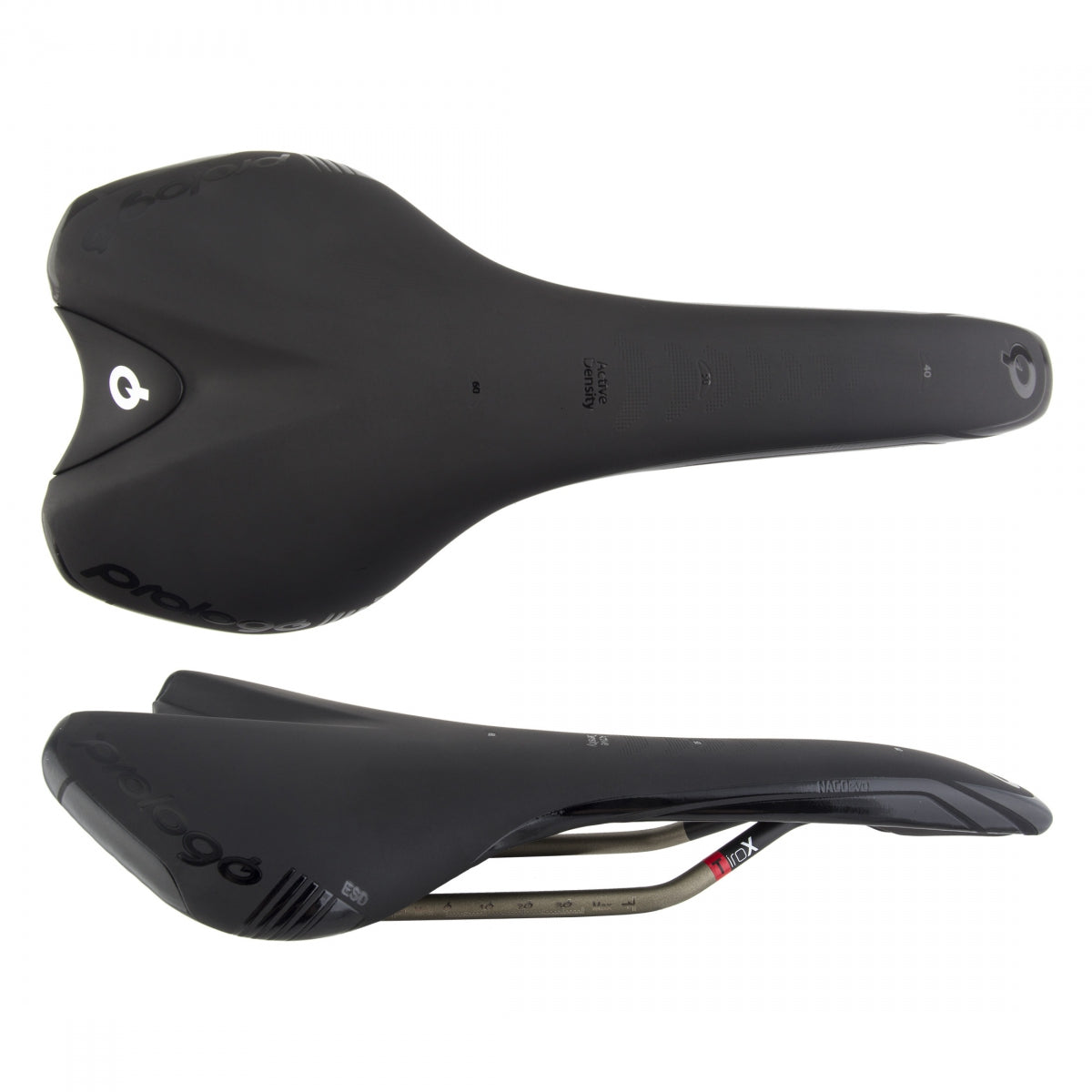 Prologo Nago Evo Tirox 134 (H) Road 134mm Alloy Rail Saddle Black