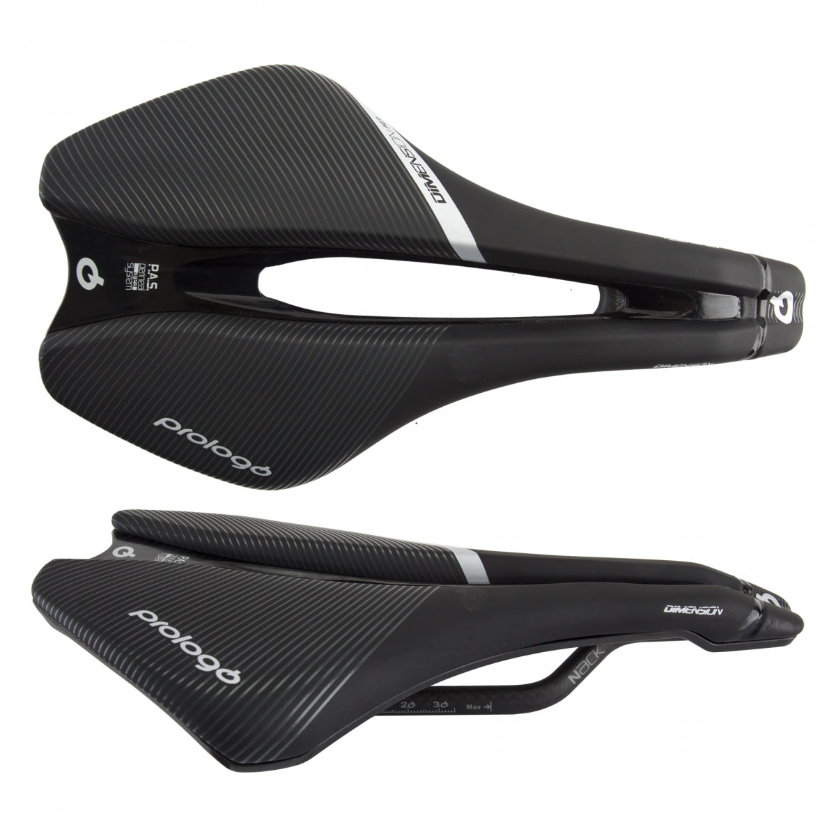 Prologo Dimension Nack 143 Comfort 143mm Saddle Black/Orange 