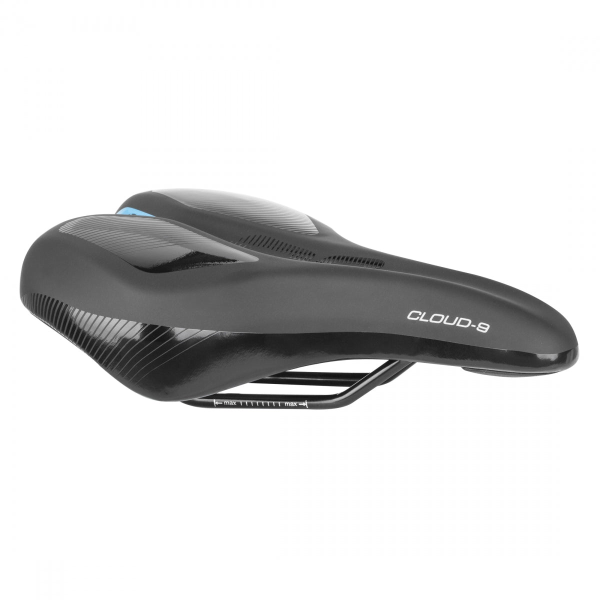 Saddle C9 Kush Plus Wide Memory Foam Black