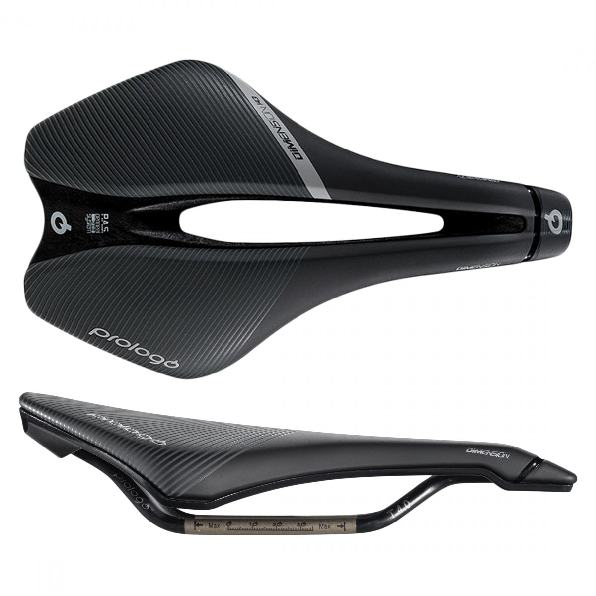 Prologo Dimension T4.0 143 Comfort Saddle Black/Orange