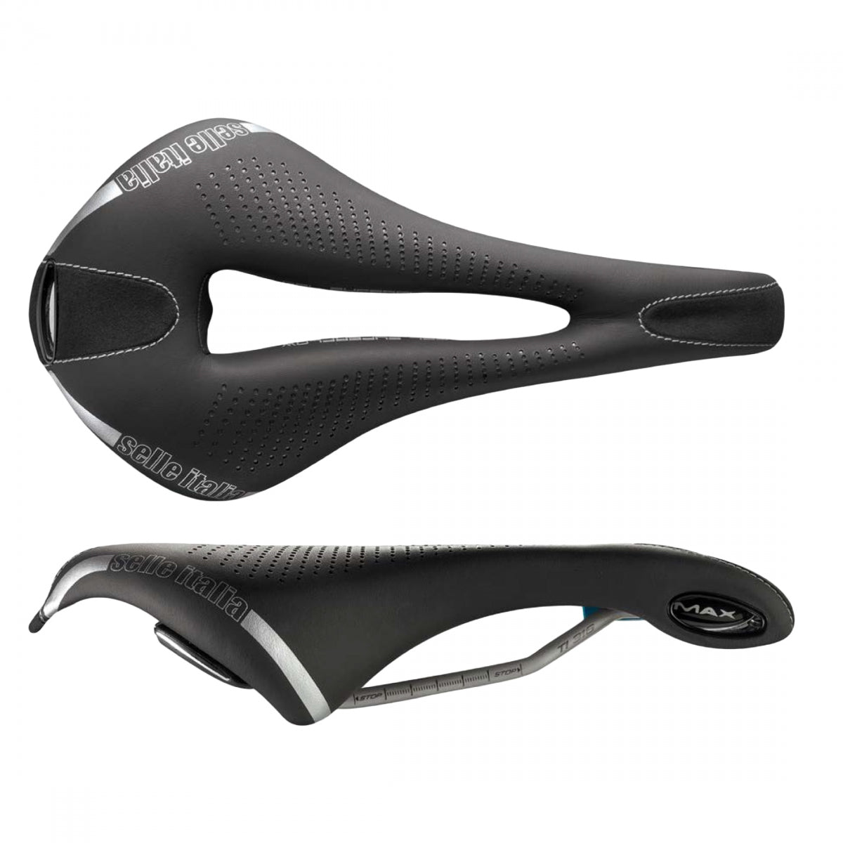 Selle Italia S I Max Flite Superflow L Comfort Ti Rail Saddle Black