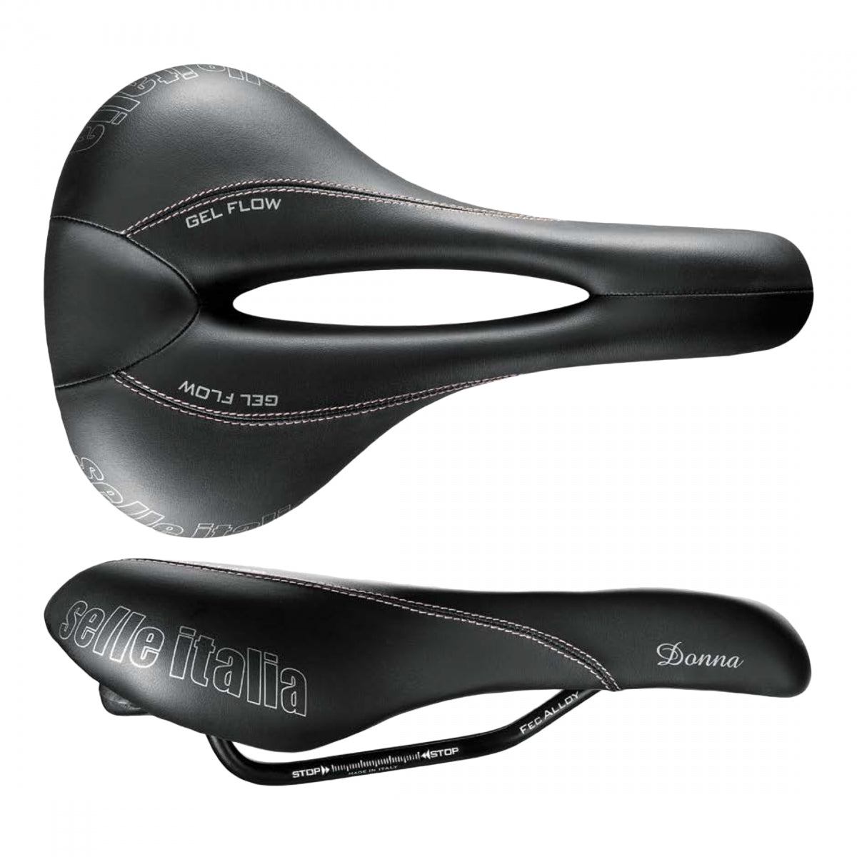 Selle Italia S I Donna Comfort CrMo Rail Saddle Black